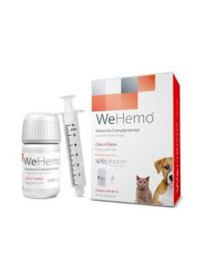 WePharm WeHemo Oral Liquid, Anemia & Blood Cell Formation Support for Dogs & Cats 30 ml From Varmacy - Image 2